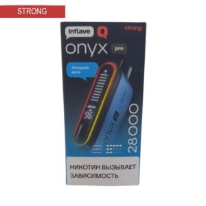 Электронная сигарета INFLAVE ONYX PRO STRONG 28000 (Холодная мята)