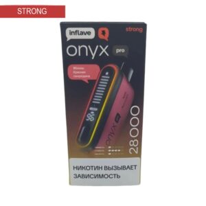 Электронная сигарета INFLAVE ONYX PRO STRONG 28000 (Яблоко красная смородина)