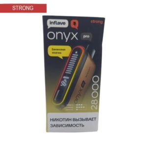 Электронная сигарета INFLAVE ONYX PRO STRONG 28000 (Банановая жвачка)