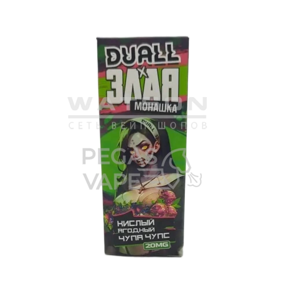 Жидкость DUALL & Злая Монашка Light — Кислый ягодный чупа чупс