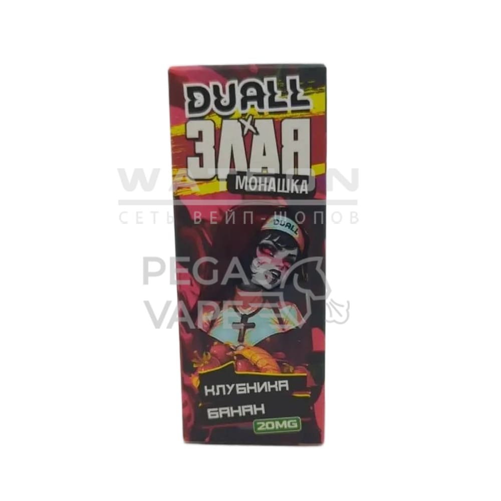 Жидкость DUALL & Злая Монашка Light — Клубника банан
