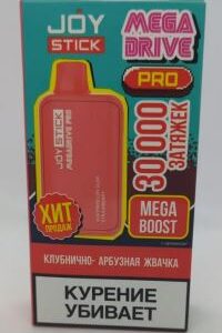 Электронная сигарета JOYSTICK Mega Drive Extra 30000 — Клубнично-арбузная жвачка