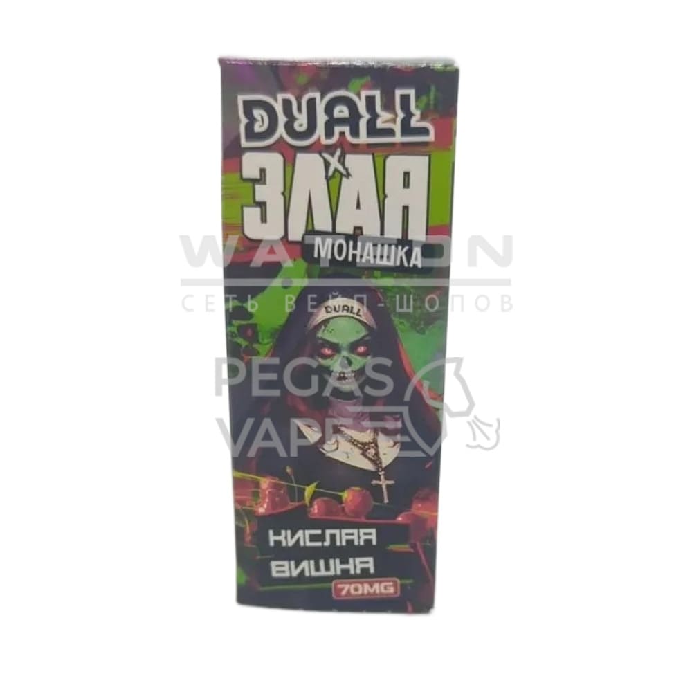 Жидкость DUALL & Злая Монашка Hard — Кислая вишня