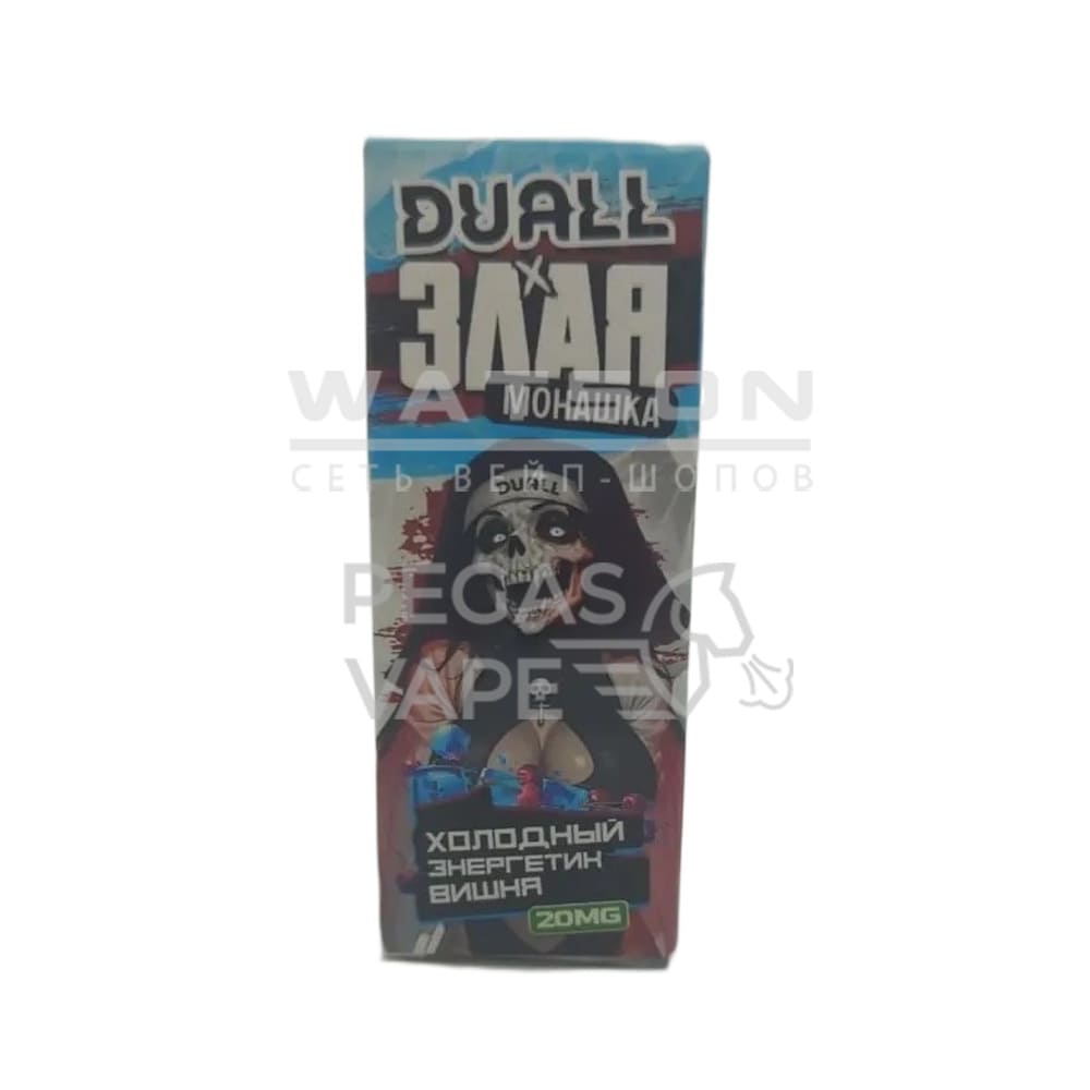 Жидкость DUALL & Злая Монашка Light — Холодный энергетик вишня