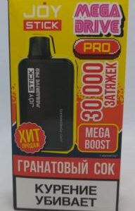 Электронная сигарета JOYSTICK Mega Drive Extra 30000 — Гранатовый сок