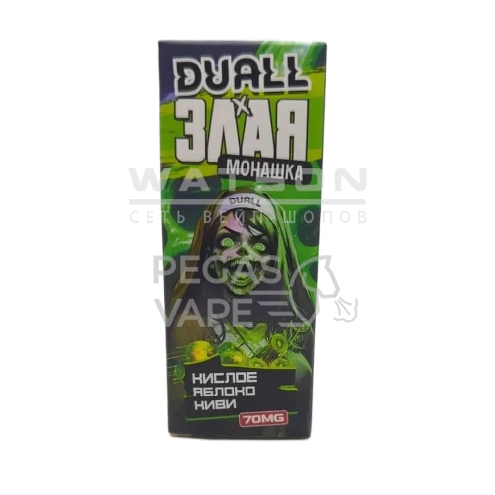 Жидкость DUALL & Злая Монашка Hard — Кислое яблоко киви