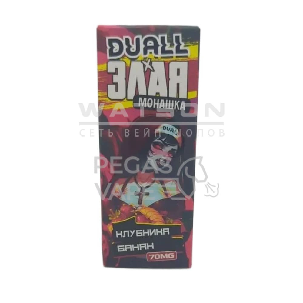 Жидкость DUALL & Злая Монашка Hard — Клубника банан