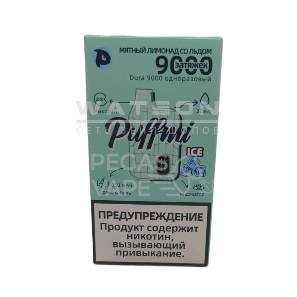 Электронная сигарета PUFF MI DURA NEW V2 9000 — Мятный лимонад со льдом
