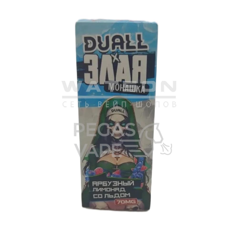 Жидкость DUALL & Злая Монашка Hard — Арбузный лимонад со льдом