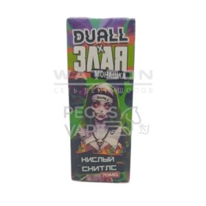 Жидкость DUALL & Злая Монашка Hard — Кислый скитлс