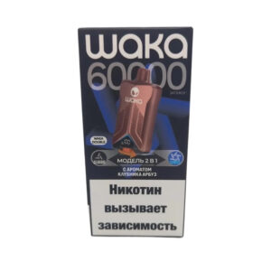 Электронная сигарета WAKA DB-60000 (Клубника арбуз)