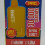 Электронная сигарета JOYSTICK Mega Drive Extra 30000 — Лимон лайм