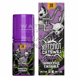 Жидкость HOTSPOT x CATSWILL Salt 2% — Виноград ежевика