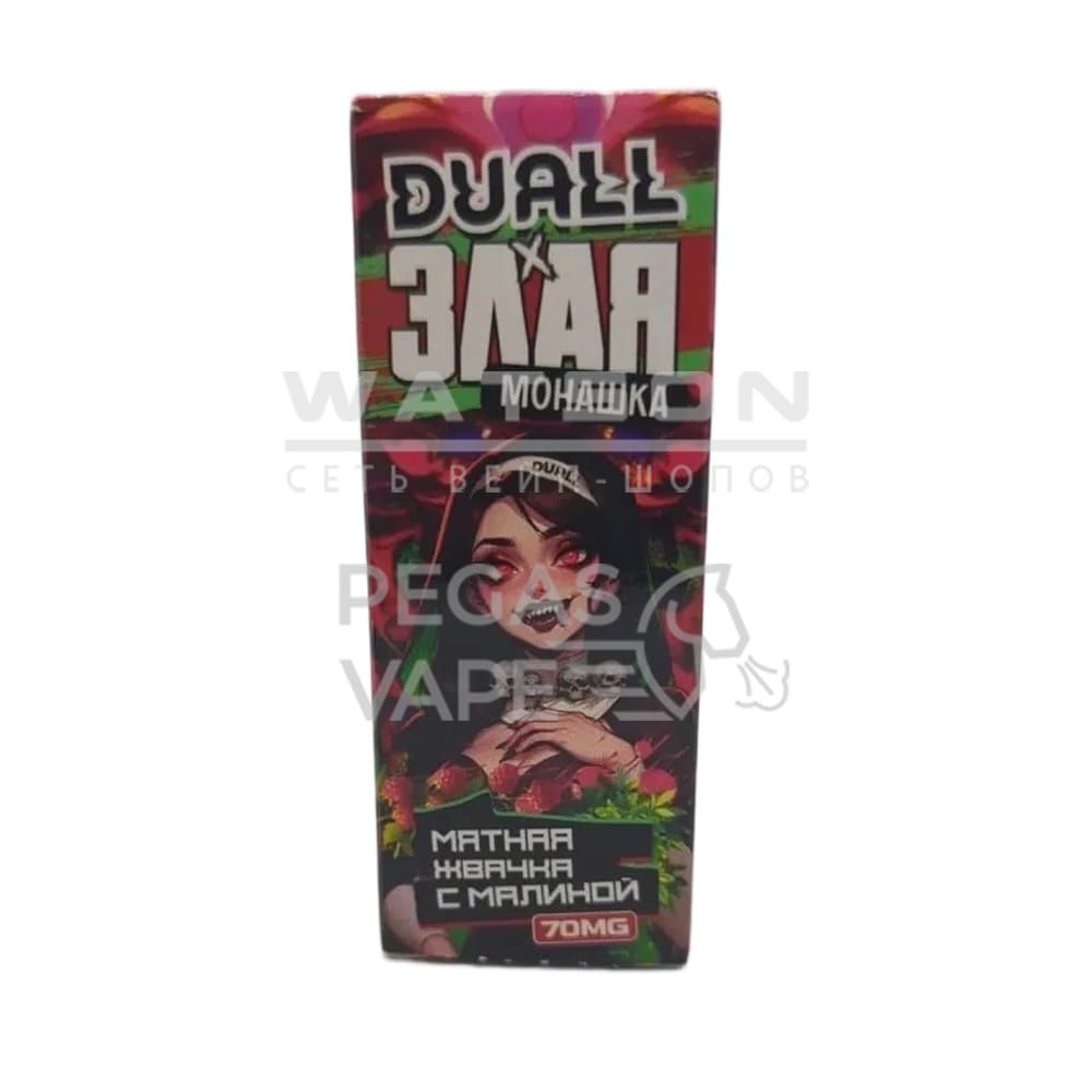 Жидкость DUALL & Злая Монашка Hard — Мятная жвачка с малиной
