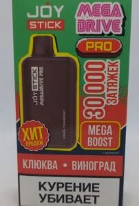 Электронная сигарета JOYSTICK Mega Drive Extra 30000 — Клюква виноград
