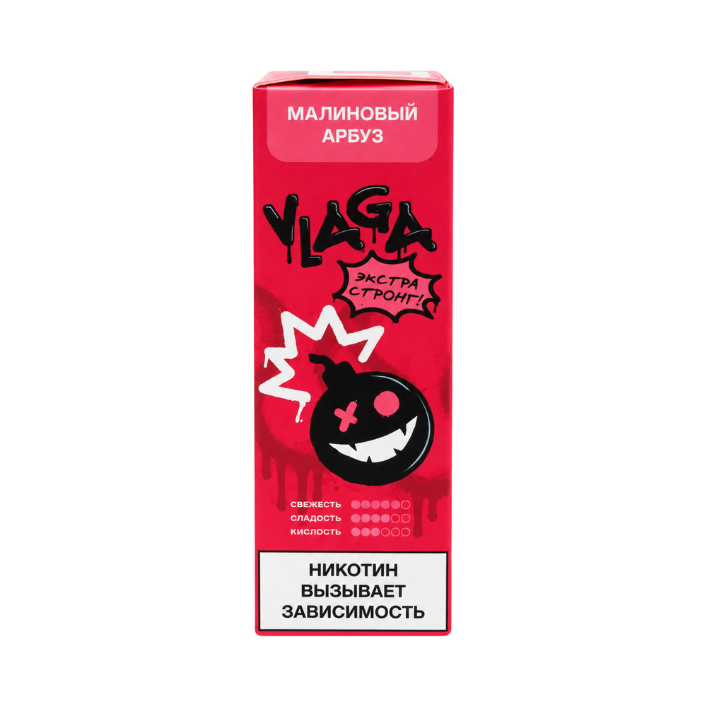 Жидкость VLAGA EXTRA STRONG — Малиновый арбуз 30 мл 2% (20 мг/мл)