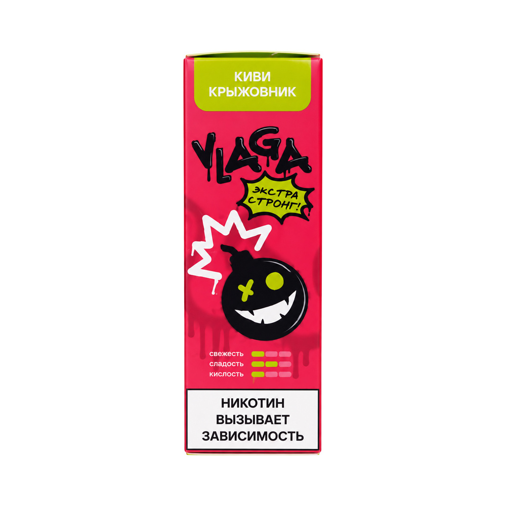 Жидкость VLAGA EXTRA STRONG — Киви крыжовник 30 мл 2% (20 мг/мл)