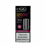 Электронная сигарета HQD GLAZE 12000 (Персик нектарин и абрикосовая косточка)