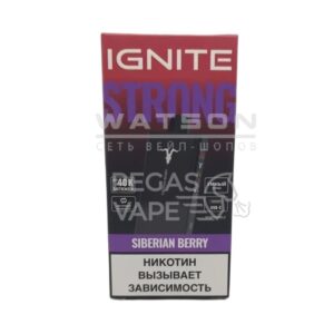 Электронная сигарета IGNITE 40000 Strong — Сибирская ягода