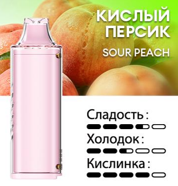Картридж PUFFMI Dura Halo Sour — Кислый персик